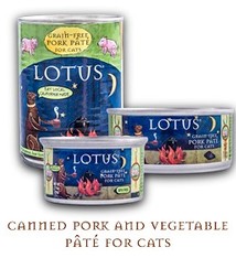 Lotus Pet Foods Lotus Grain Free Pork And Vegetable Pate For Cats
