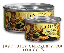 Lotus Pet Foods Lotus Just Juicy Chicken Stew For Cats