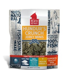Plato Pet Treats Plato Hundur's Crunch Jerky Mini's