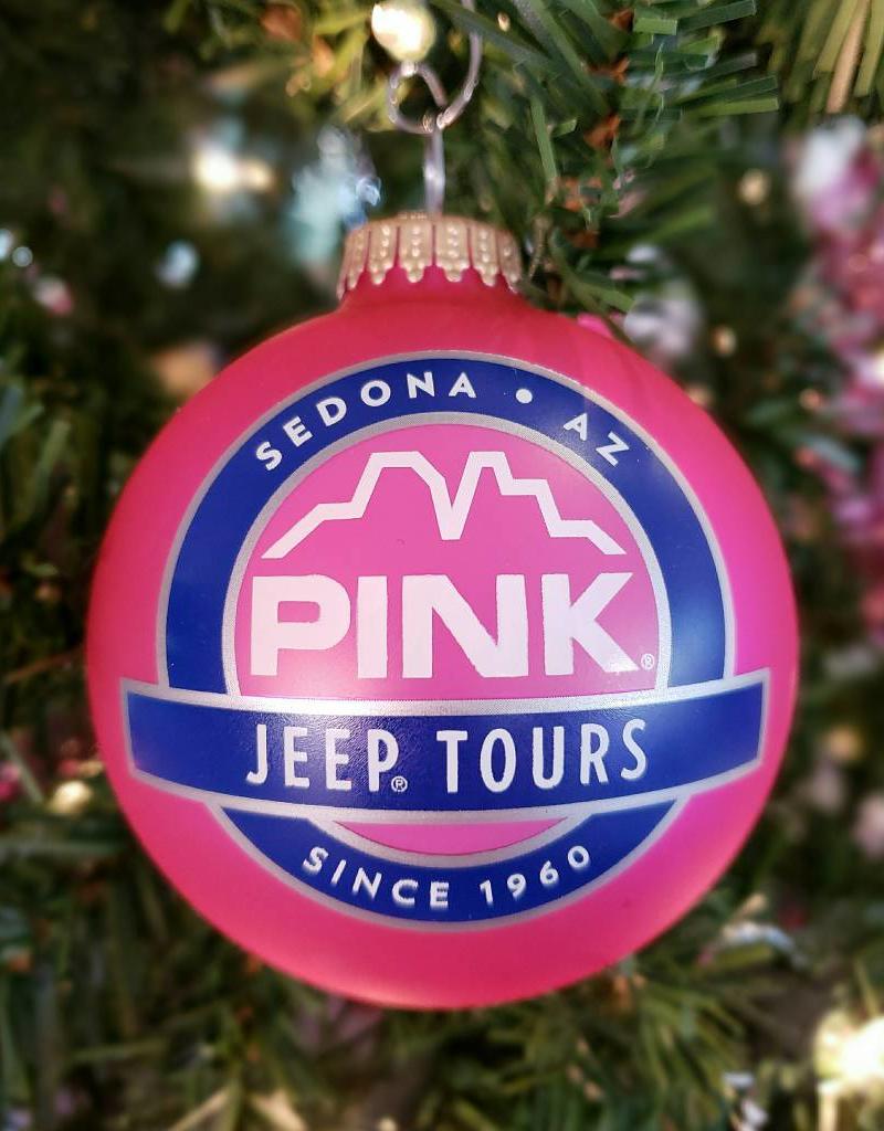 ART FOR THE YOUNG AT HEART ZD SEDONA CHRISTMAS ORNAMENT PINK