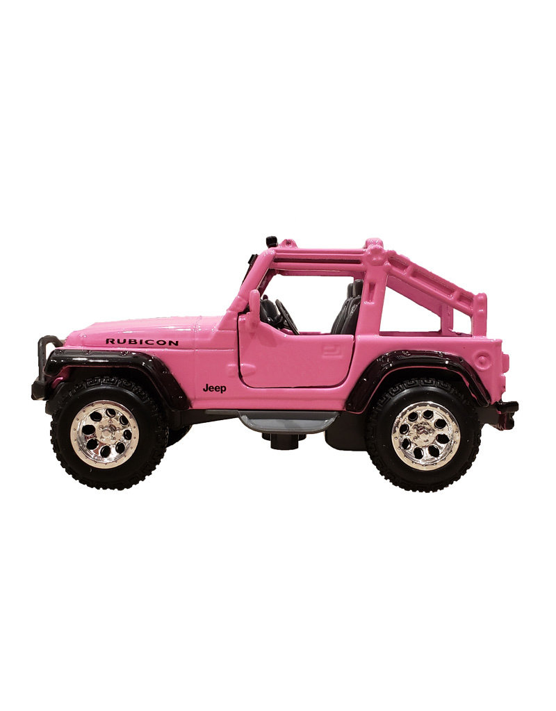 pink toy jeep