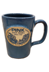 DENEEN POTTERY ABBY MUG PEACOCK BLUE 12oz