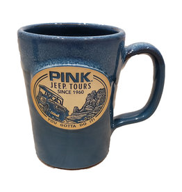 DENEEN POTTERY ABBY MUG PEACOCK BLUE 12oz