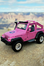 MAISTO INTERNATIONAL PJT PINK JEEP TOY