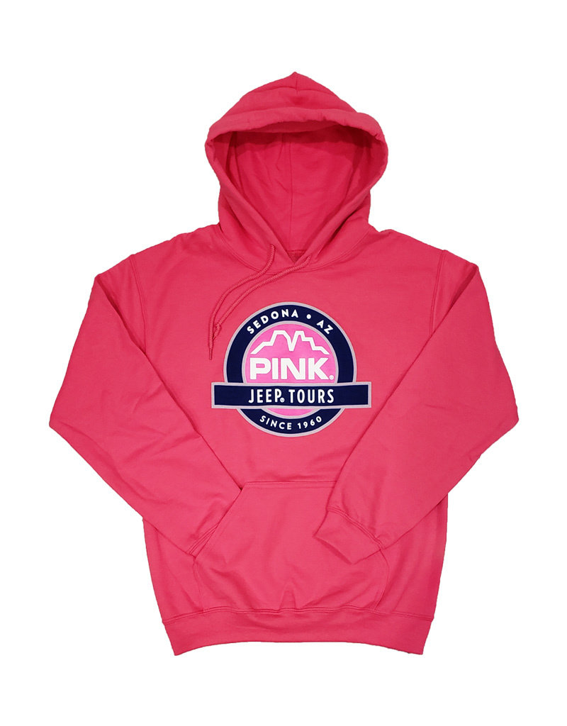 PERRIN INC. SEDONA LOGO HOODIE PINK