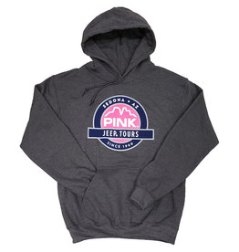 PERRIN INC. SEDONA LOGO HOODIE DARK HEATHER