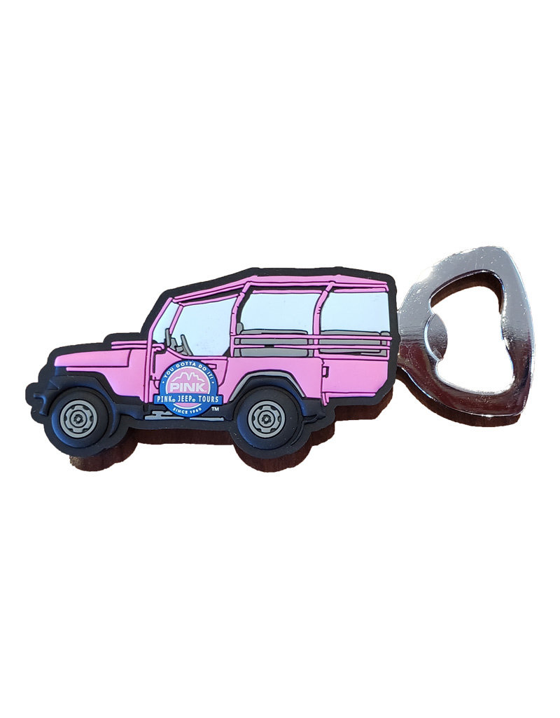 PJT JEEP MAGNET BOTTLE OPENER - Pink Adventure Store PJT JEEP MAGNET BOTTLE OPENER - Pink Adventure Store