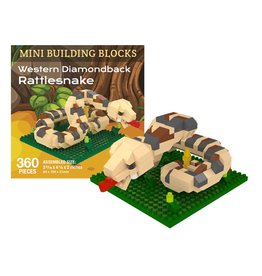 IMPACT WESTERN DIAMONDBACK RATTLESNAKE MINI BUILDING BLOCKS