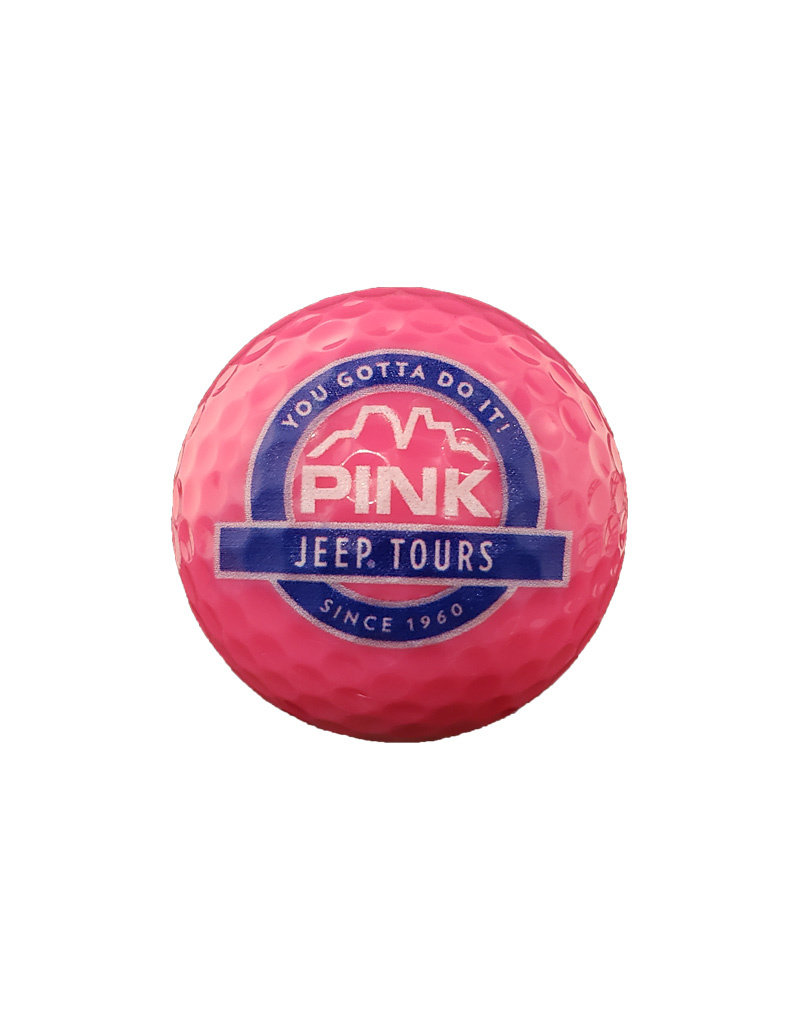 IMPACT YOU GOTTA DO IT GOLF BALL PINK