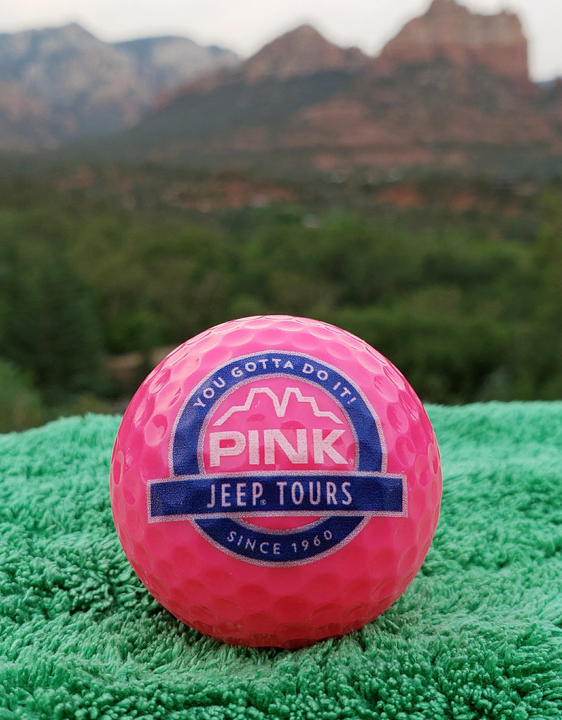 IMPACT YOU GOTTA DO IT GOLF BALL PINK