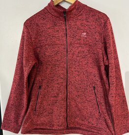 PRAIRIE MOUNTAIN SEDONA JACKET FULL ZIP MSWF217 CRANBERRY