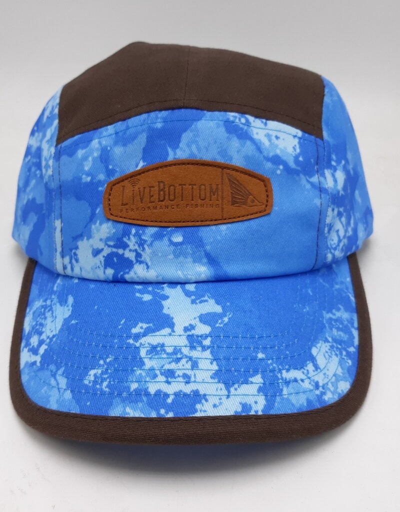 LiveBottom LiveBottom #90-7520 Veil Camo/Brown Cap