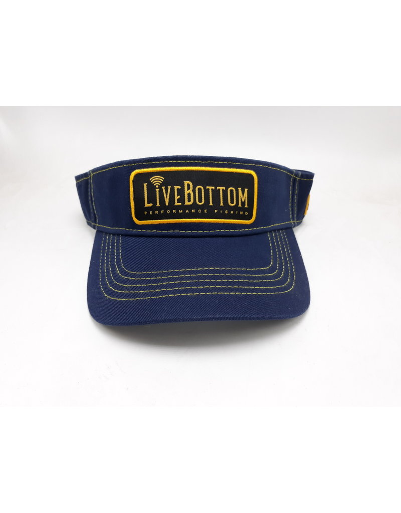 Live Bottom LiveBottom #90-7521 Blue Visor