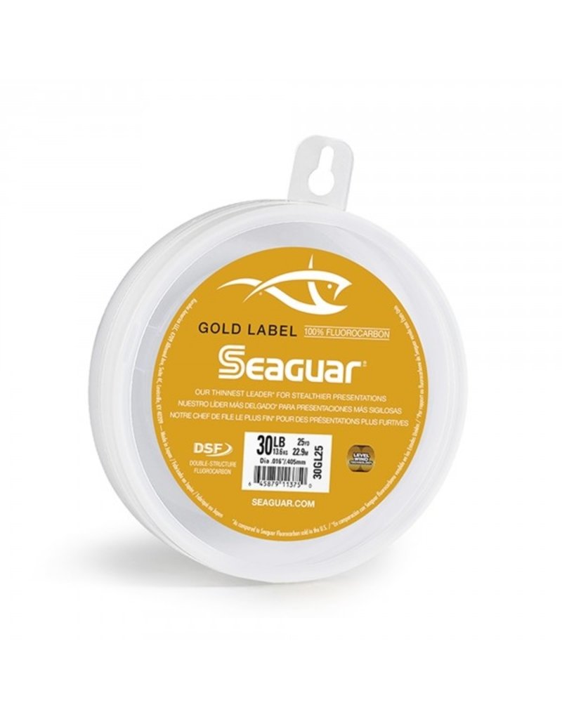 Seaguar Seaguar Gold Label Fluorocarbon Leader 25 yd 15 lb Sportsman