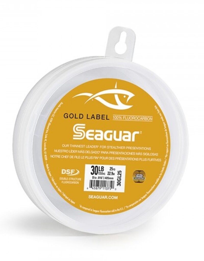 Seaguar Seaguar Gold Label Fluorocarbon Leader 25 yd 30 lb