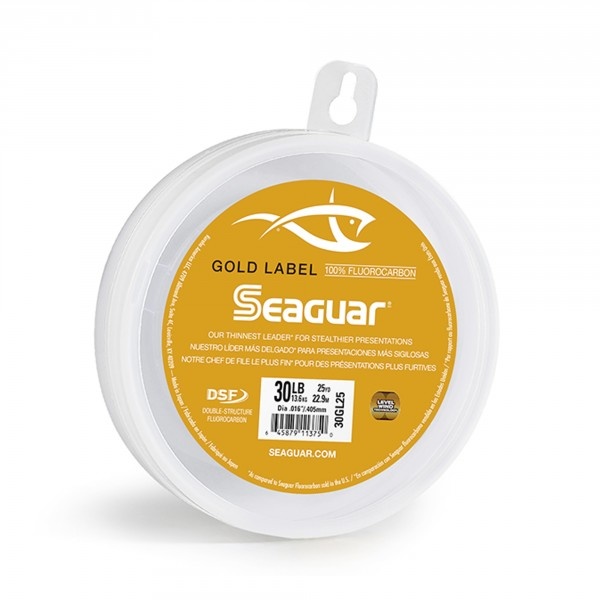 Seaguar Seaguar Gold Label Fluorocarbon Leader 25 yd 40 lb - Sportsman's  Wholesale