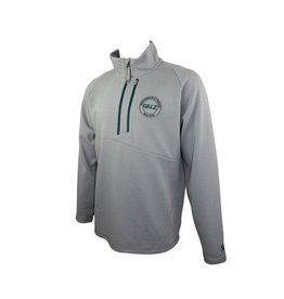 Gillz Gillz Men's Contender Fleece Quarter Zip High Rise Grey