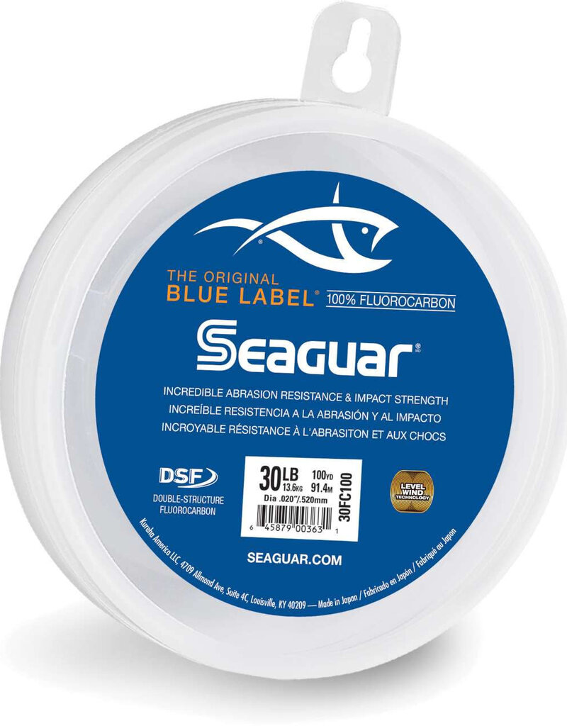 Seaguar Seaguar 30FC100 Blue Label Fluoro 100 yd 30 lb