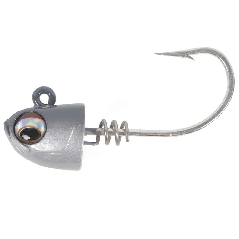No Live Bait Needed NLBN 5JH2MR Jig Heads 2 oz 2-Pack for 5 Bait