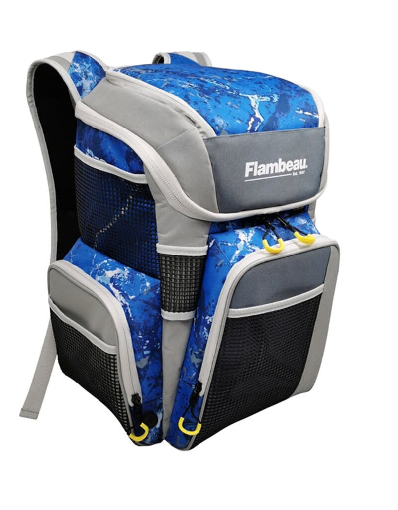 Flambeau Zerust Backpack (Kinetic Blue) - Includes 3 Trays