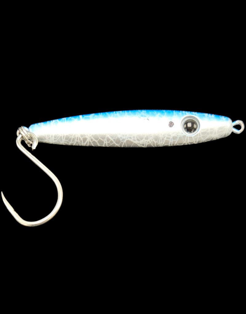 Precious Metal Lures Precious Metal Lures Blitz Jig Blue Silver 1oz