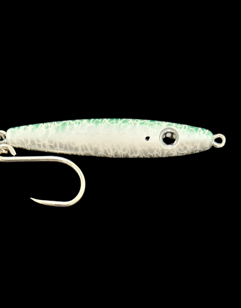 Precious Metal Lures Precious Metal Lures Blitz Jig Green Silver 1oz