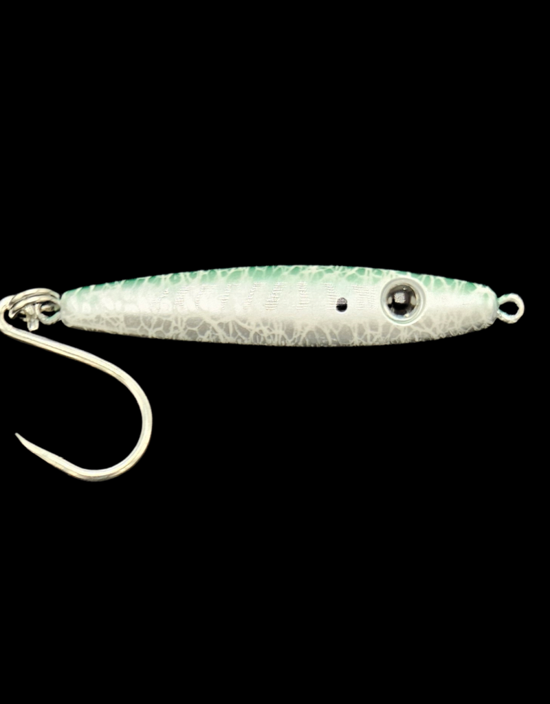 Precious Metal Lures Precious Metal Lures Blitz Jig Green Silver 3/4oz