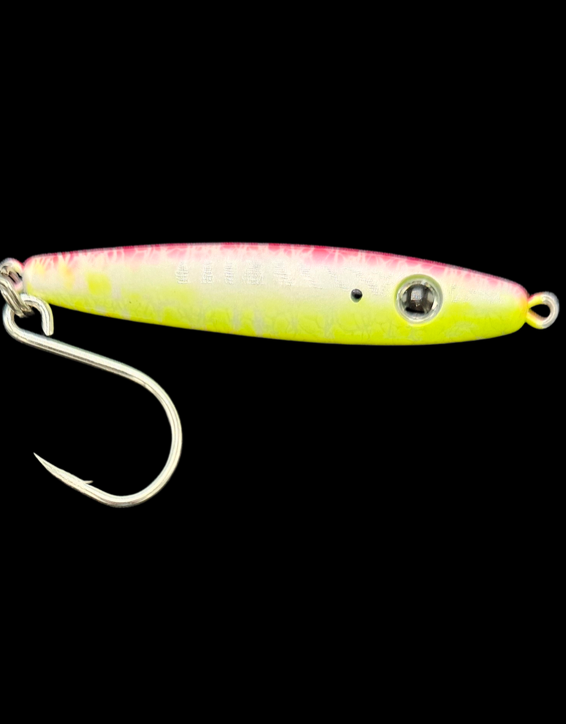 Precious Metal Lures Precious Metal Lures Blitz Jig Pink Chartreuse 1oz
