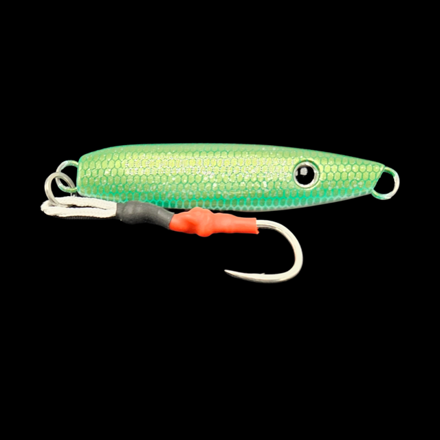Precious Metal Lures Wreck Havok Jig Green 3oz