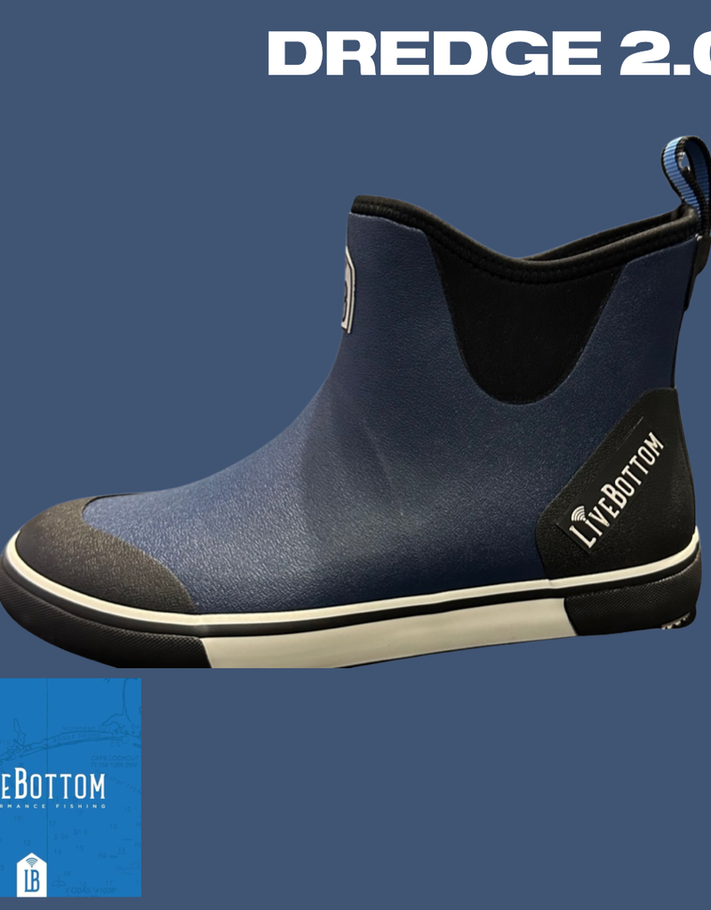 LiveBottom Livebottom Dredge 2.0 Navy Deck Boot