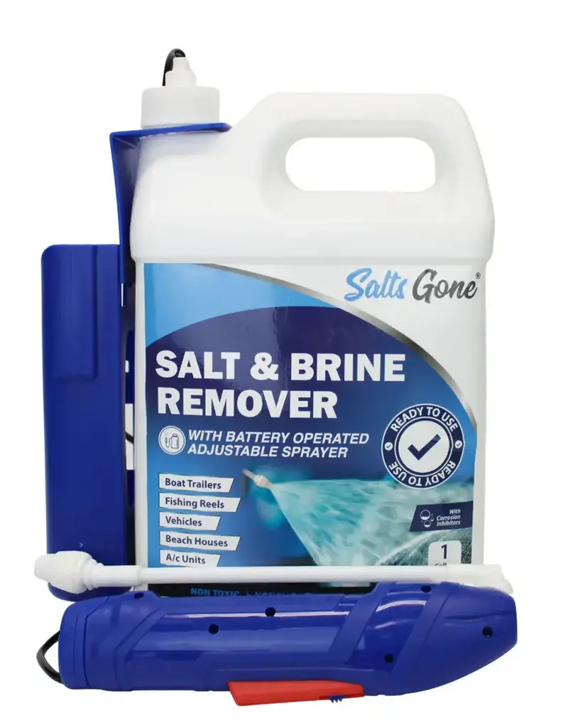Salts Gone Salts Gone Salt & Brine Remover with Battery Operated Sprayer