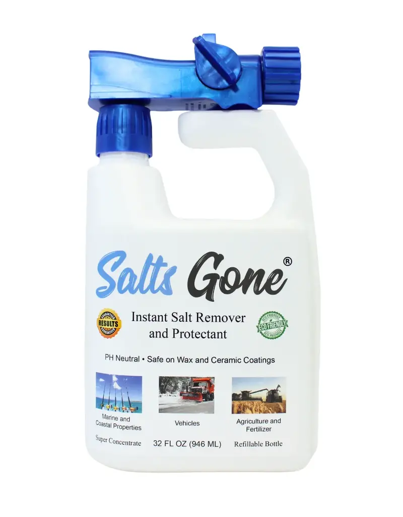 Salts Gone Salts Gone Instant Salt Remover and Protectant Hose End Sprayer