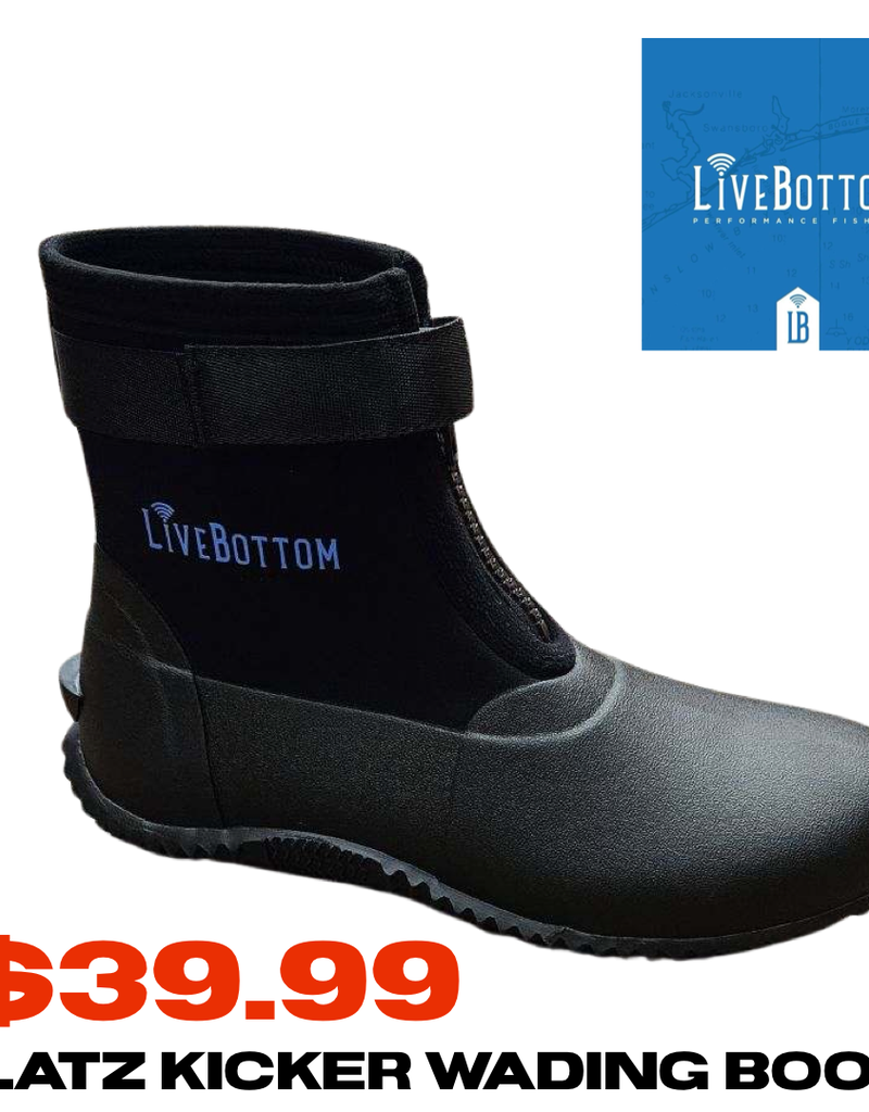 LiveBottom LiveBottom FlatzKicker Boot Black 12