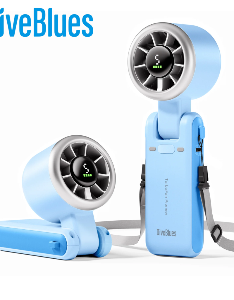 Diveblues Ocoopa  Diveblues JetForce Handheld Fan - Blue