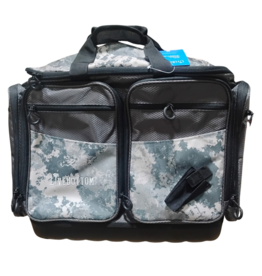 LiveBottom Livebottom ST-6214GY Ledge Camo Tackle Bag- Grey