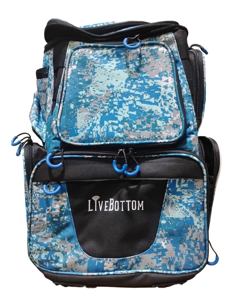 LiveBottom Livebottom ST-6212HK Shoals Fishing Backpack -Hookset