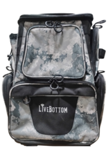 LiveBottom Livebottom ST-6212GY Shoals Fishing Backpack -Grey
