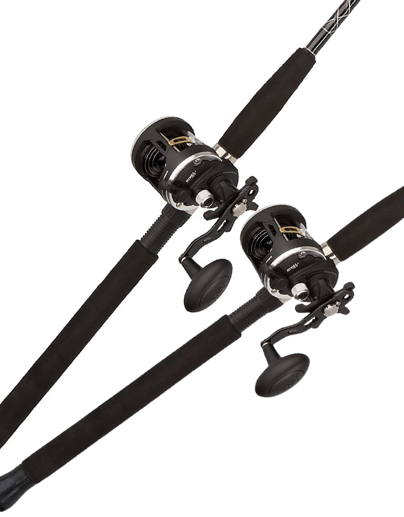 Penn Penn RVL20LW2040C66  Rival 6'6" Trolling Combo- 2PK