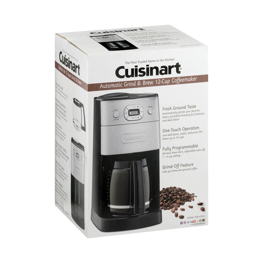 Cuisinart Grind And Brew Coffee Maker Manual - Cuisinart Dgb 550bk