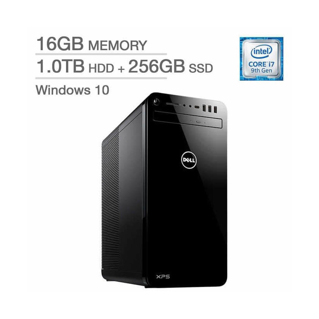 Dell Xps 8930 7346blk Pus Desktop Intel Core I7 9700 16gb