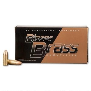 Blazer/CCI Blazer Brass 9mm Luger 115 Grain FMJ (#5200)