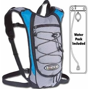 World Famous *Clearance* North 49 OASIS Hydration Pack (2550) Grey/Cobalt