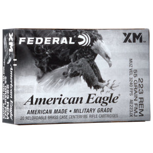 American Eagle American Eagle 223 Remington 55 Grain FMJ (AE223JX) 3240 FPS