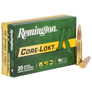 Remington Remington Core-Lokt 7mm Mauser (140 Grain PSP)