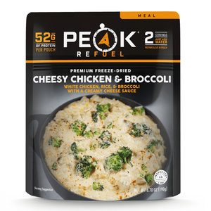 PEAK PEAK Cheesy Chicken & Broccoli Meal (Freeze Dried) 190G