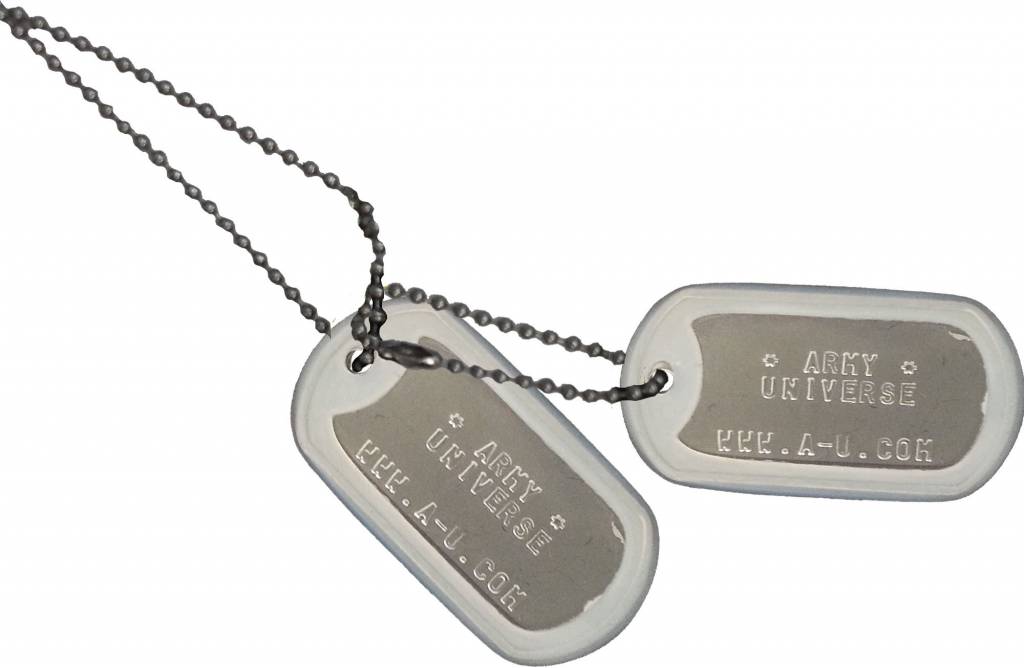 rubber dog tag