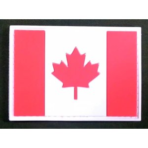 China *Clearance* Red & White Canadian Flag PVC Patch