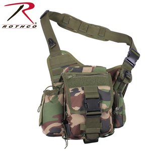 Rothco Rothco Advanced Tactical Shoulder Bag - Woodland Camo