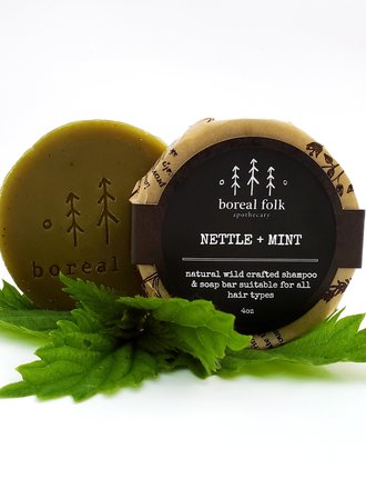 Boreal Folk Nettle + Mint Soap Boreal Folk Nettle + Mint Soap