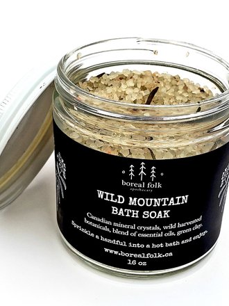 Boreal Folk Wild Mountain Bath Soak